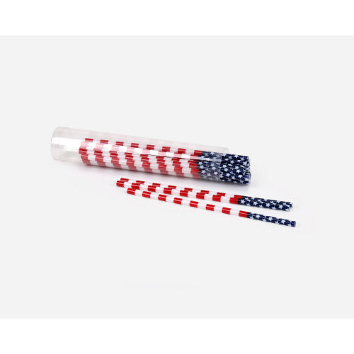 Straws - American Flag