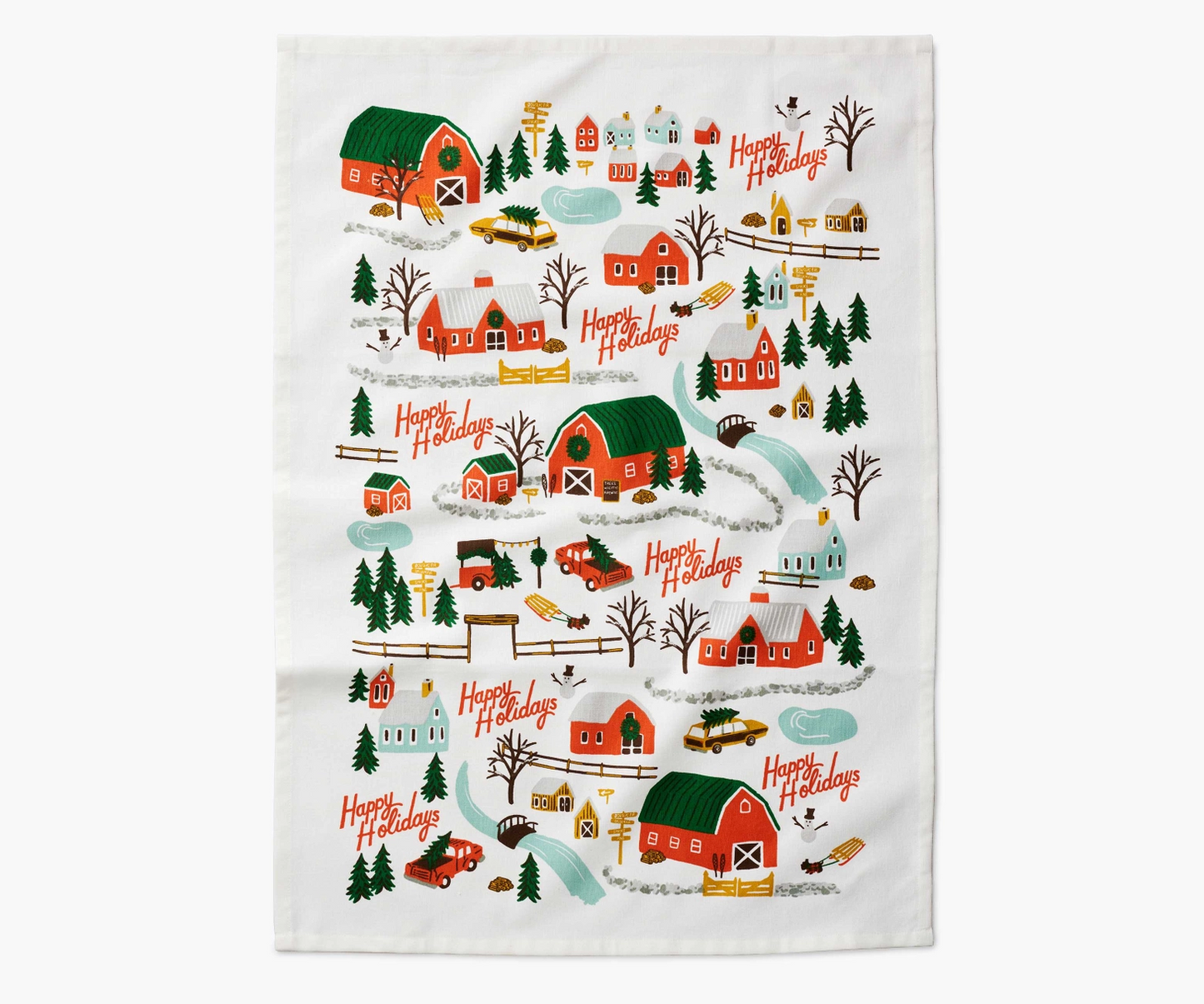 Tea Towel - Christmas Tree Farm