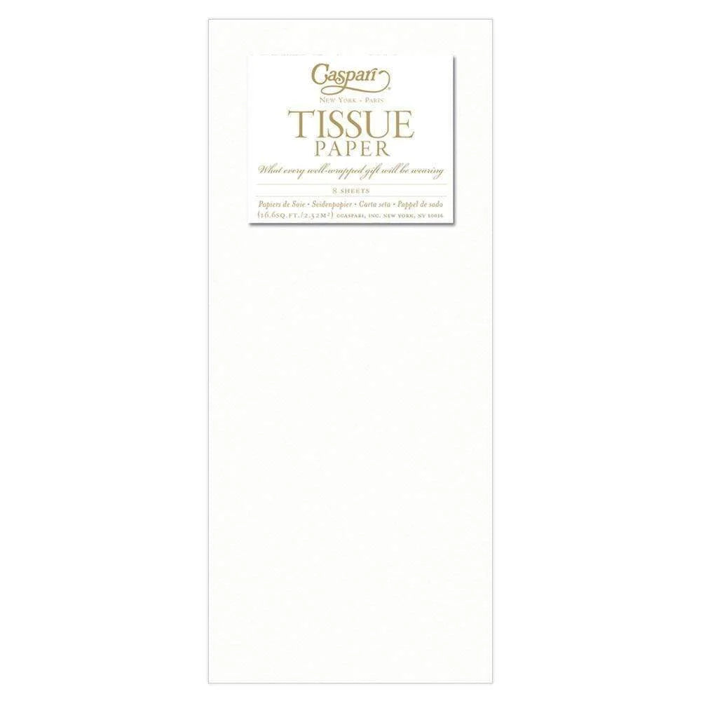 White Tissue Pkg - 8 Sheets