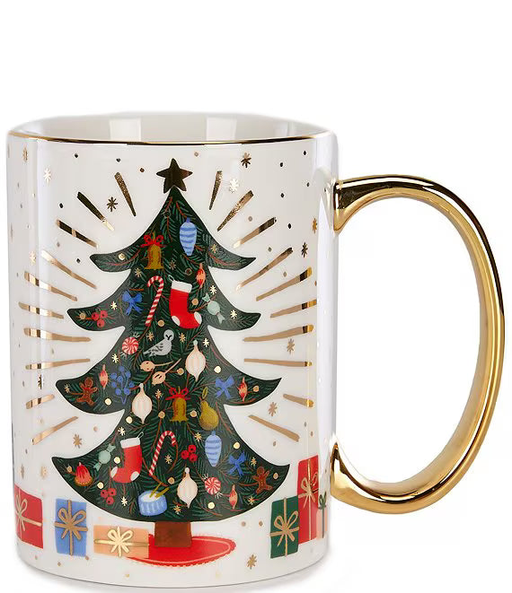 Porcelain Mug - Holiday Tree
