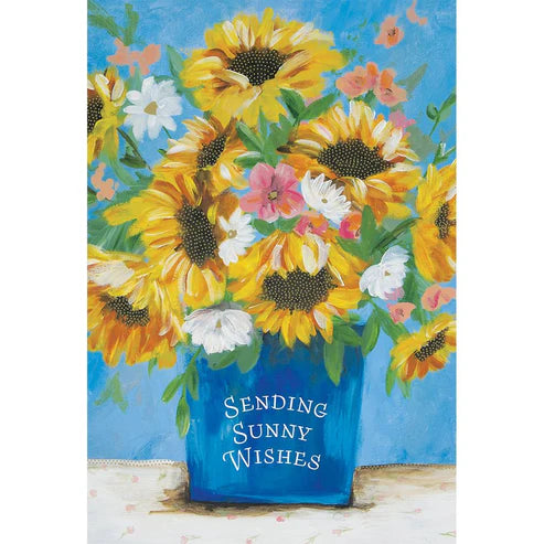 Get Well Card - Sunflowers