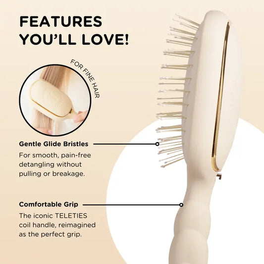 Detangler Hair Brush - Tan