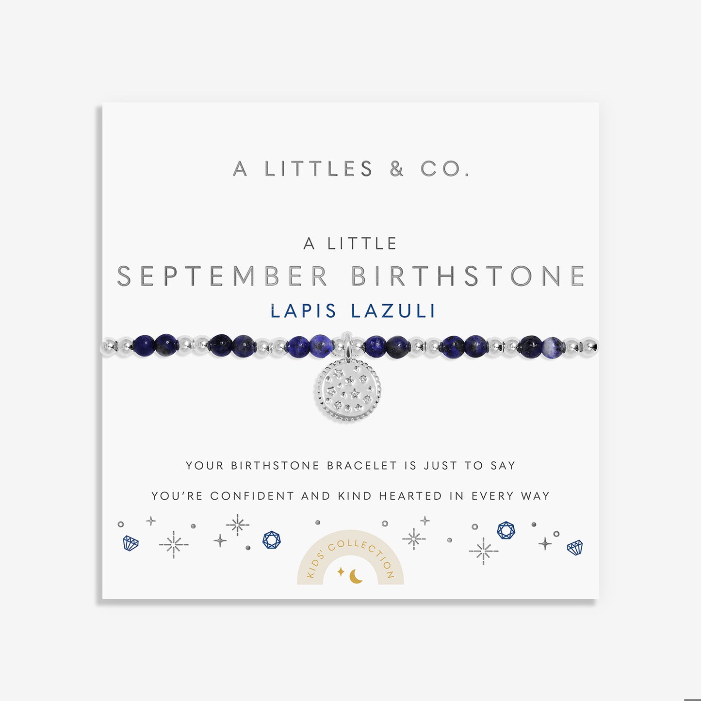 Kids' A Little Bracelet Birthstone - September