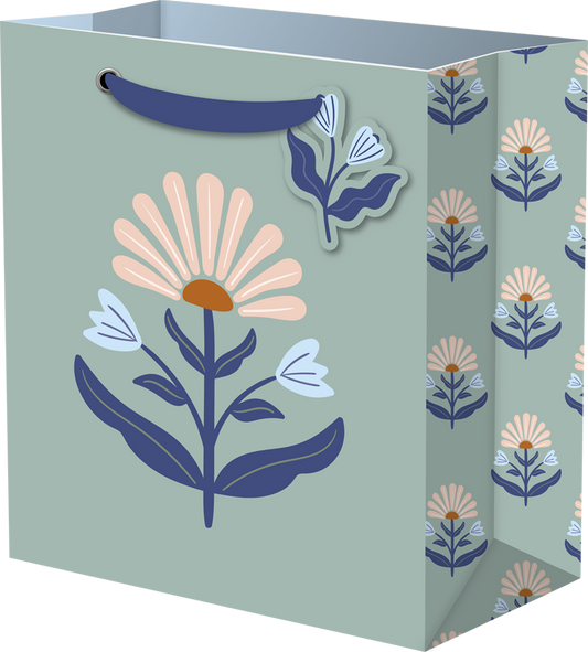 Small Gift Bag - Folk Floral