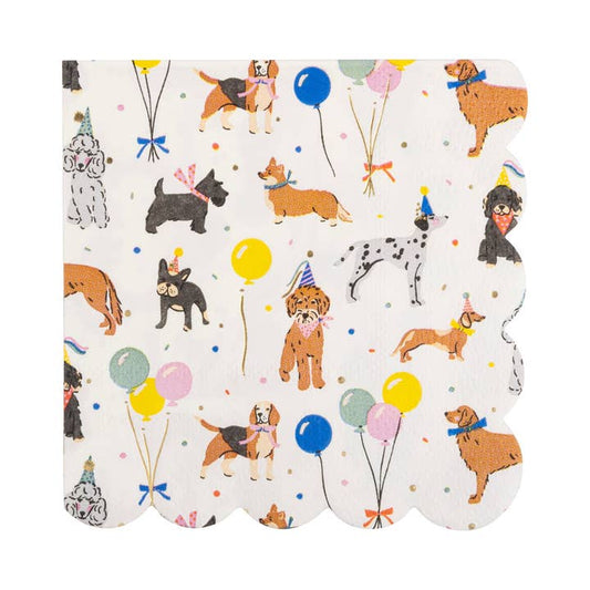 Dog Party Cocktail Napkins