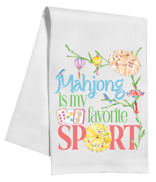 Kitchen Towel - Mahjong is My Favorite Sport
