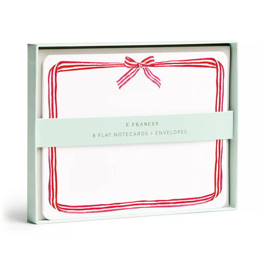 Flat Notes - Red Ribbon Candy