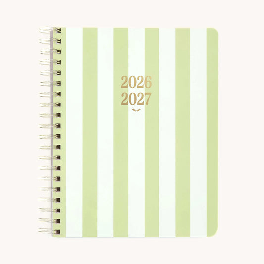 2026-2027 Large Softcover Weekly - Club Stripe