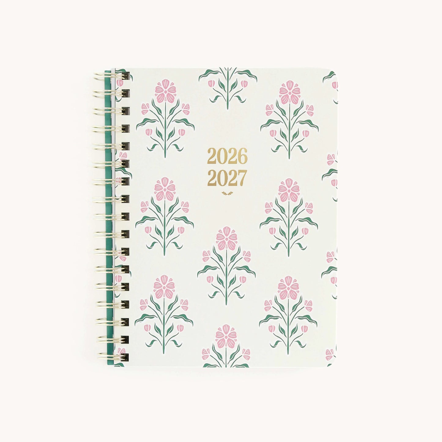2026-2027 Small Softcover Weekly - Blush Botanical