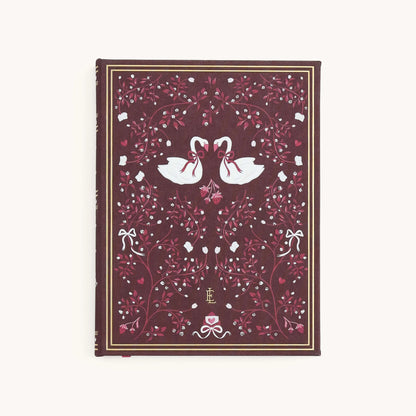 Linen Journal - Swans