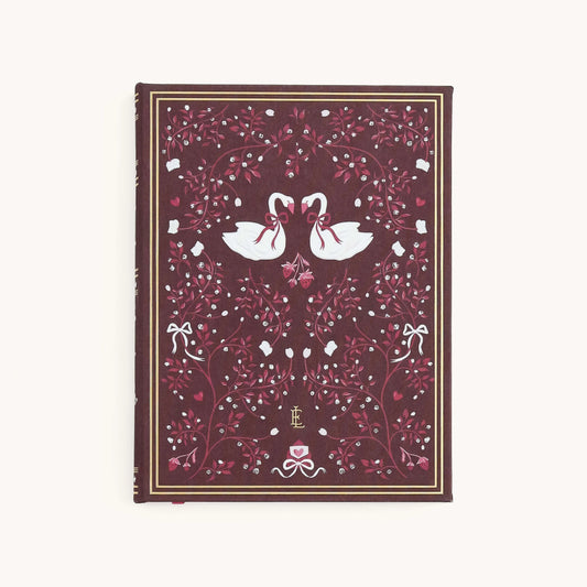 Linen Journal - Swans