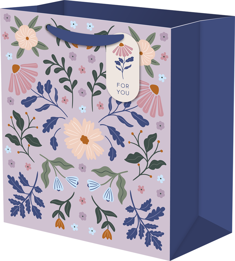 Medium Gift Bag - Floral Blooms