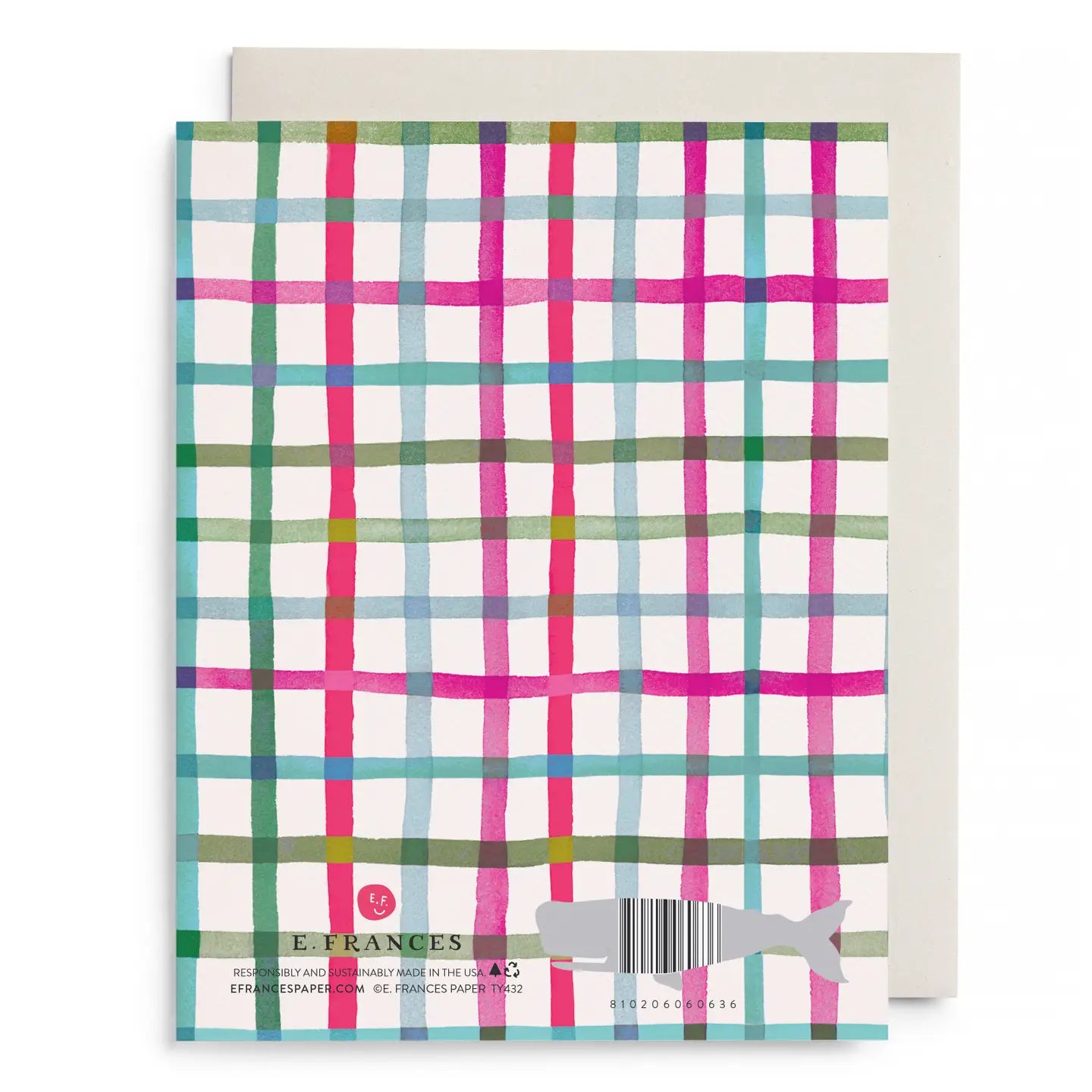 Boxed Cards -  Happy Plaid Thank You