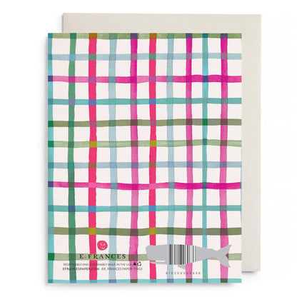 Boxed Cards -  Happy Plaid Thank You