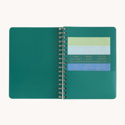 2026-2027 Small Softcover Weekly - Blush Botanical