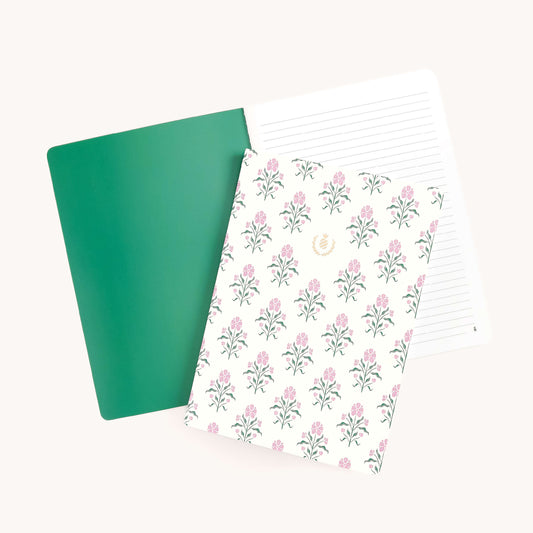 Mid-Size Notebook - Blush Botanical