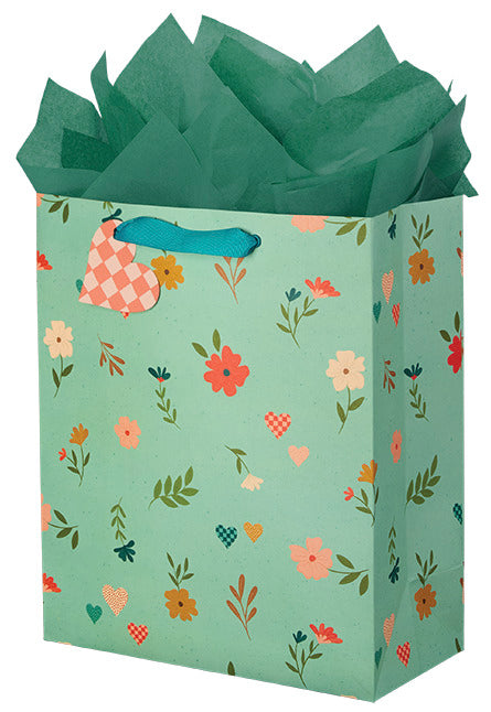 Large Gift Bag - Cafe Floral