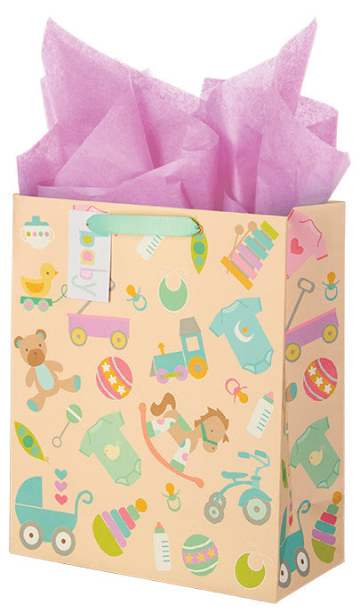 Large Gift Bag - Bright Baby