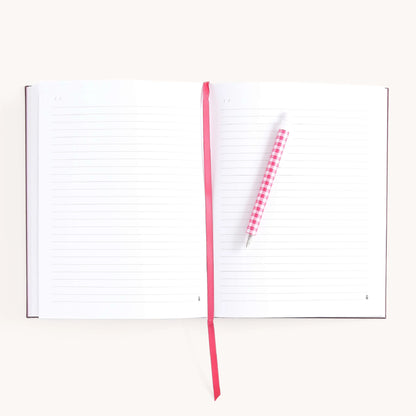 Linen Journal - Swans