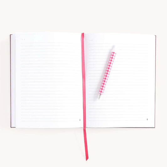 Linen Journal - Swans