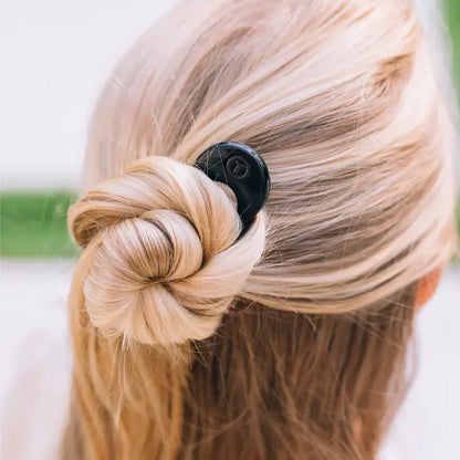 French Hair Pin - Jet Black