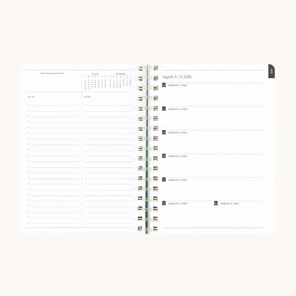 2026-2027 Small Softcover Weekly - Blush Botanical