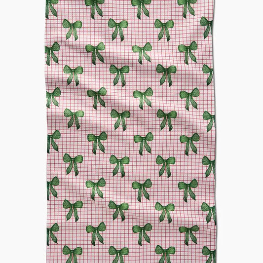 Ribbon and Cheer Tea Towel