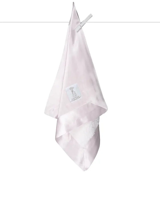 Satin Chenille Blanky - Pink