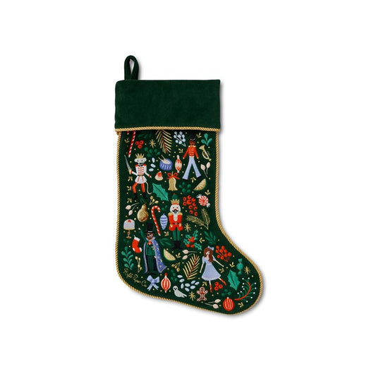 Embroidered Stocking - Nutcracker