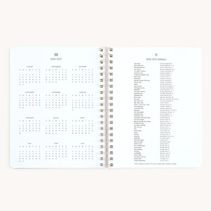 2026-2027 Large Softcover Weekly - Misty  Meadow