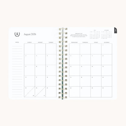 2026-2027 Small Softcover Weekly - Blush Botanical