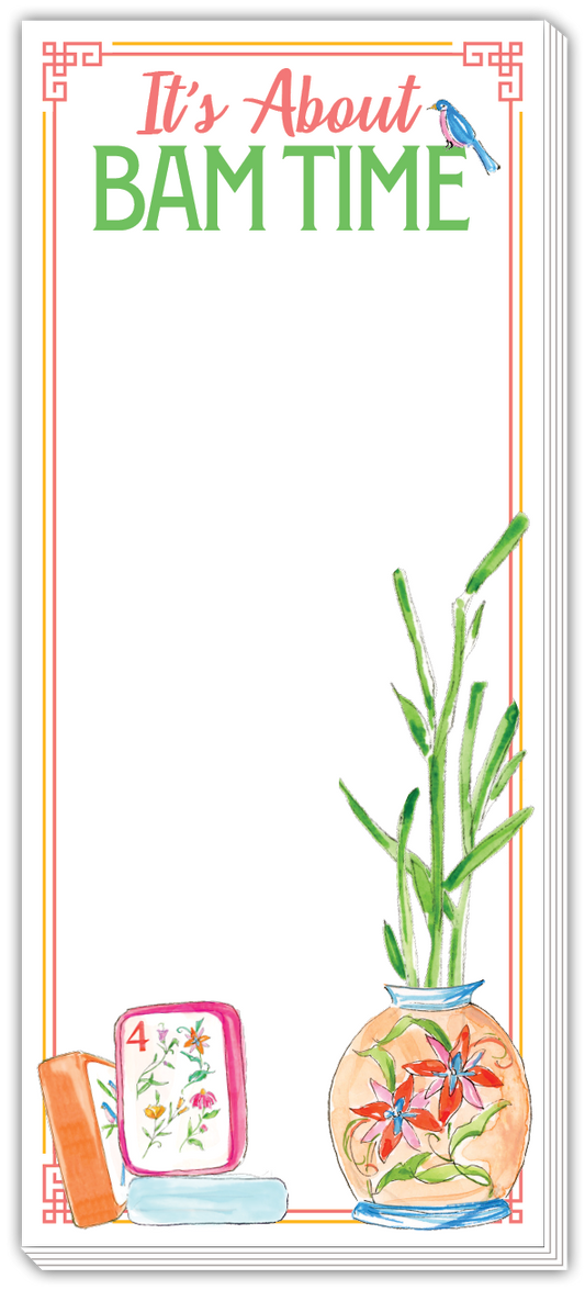 Skinny Notepad - It's About BAM Time