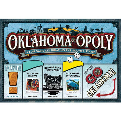 Oklahoma Opoly Board Game