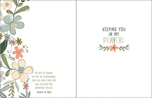 Thinking of You Card - Courageous Floral