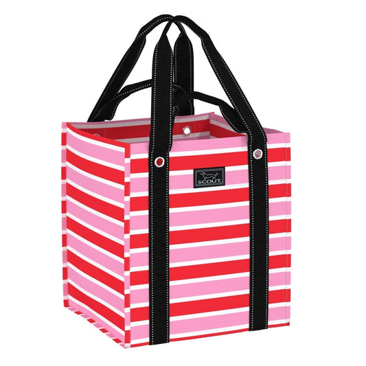 Bagette Market Tote - Candy Stripe
