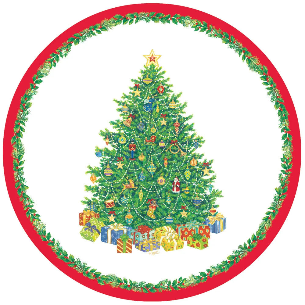 Dinner Plates - Christmas Tree