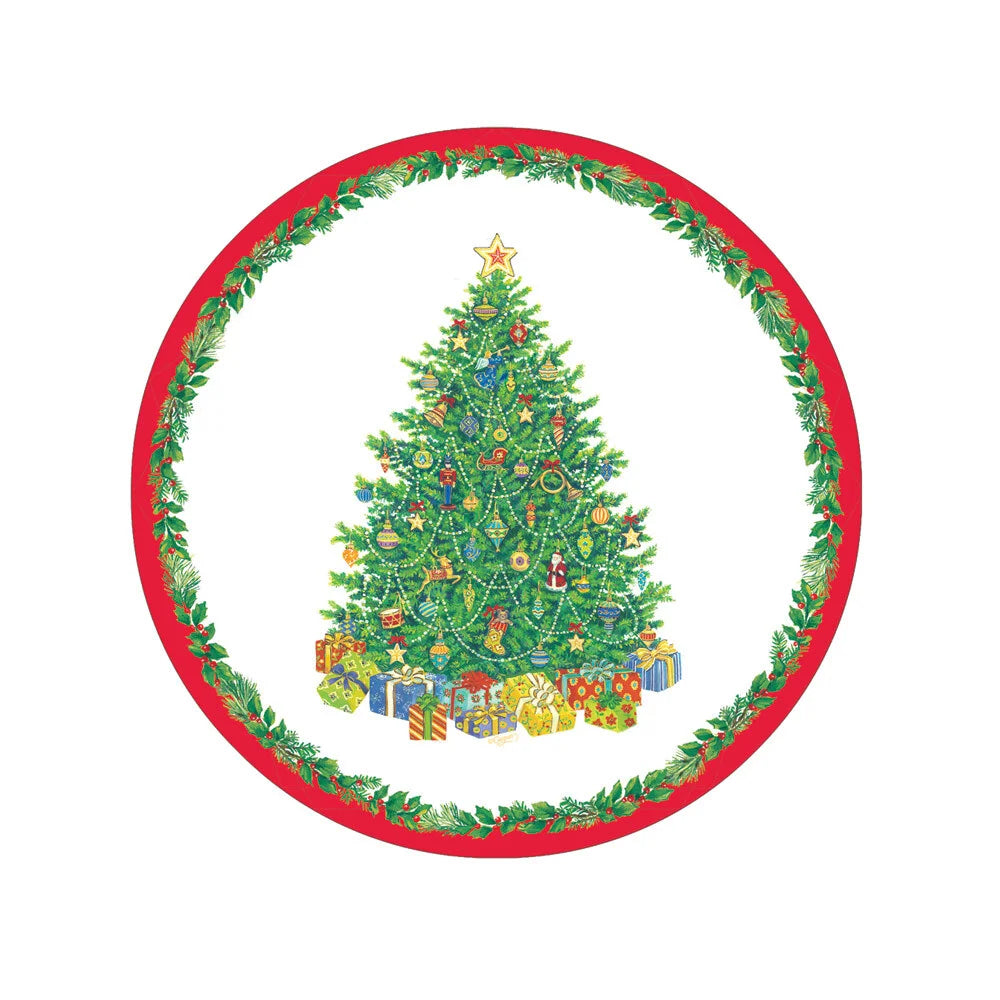 Salad/Dessert Plate - Christmas Tree