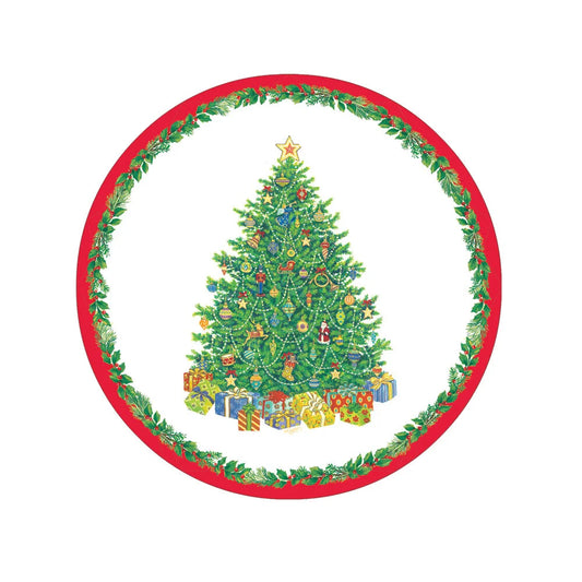 Salad/Dessert Plate - Christmas Tree