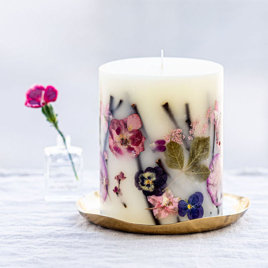 Accent Botanical Candle - Blushing Rosewood