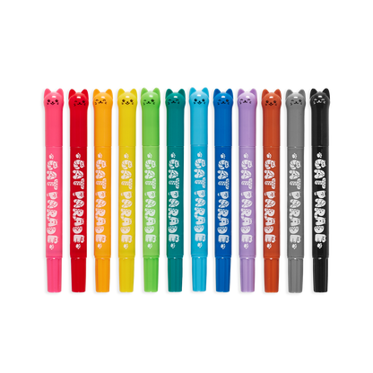 Cat Parade Gel Crayons - Set of 12