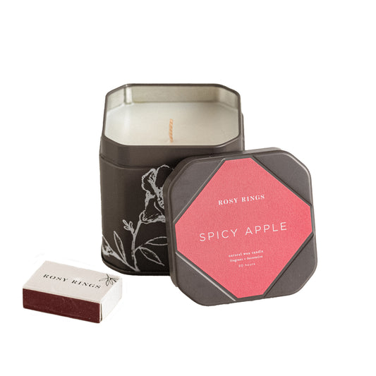 Accent Tin Candle - Spicy Apple