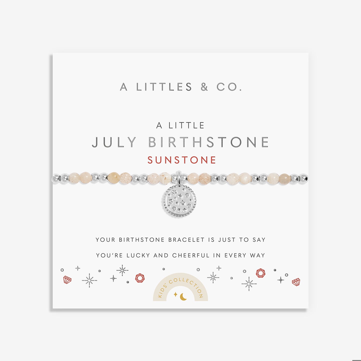 Kids' A Little Bracelet Birthstone - July