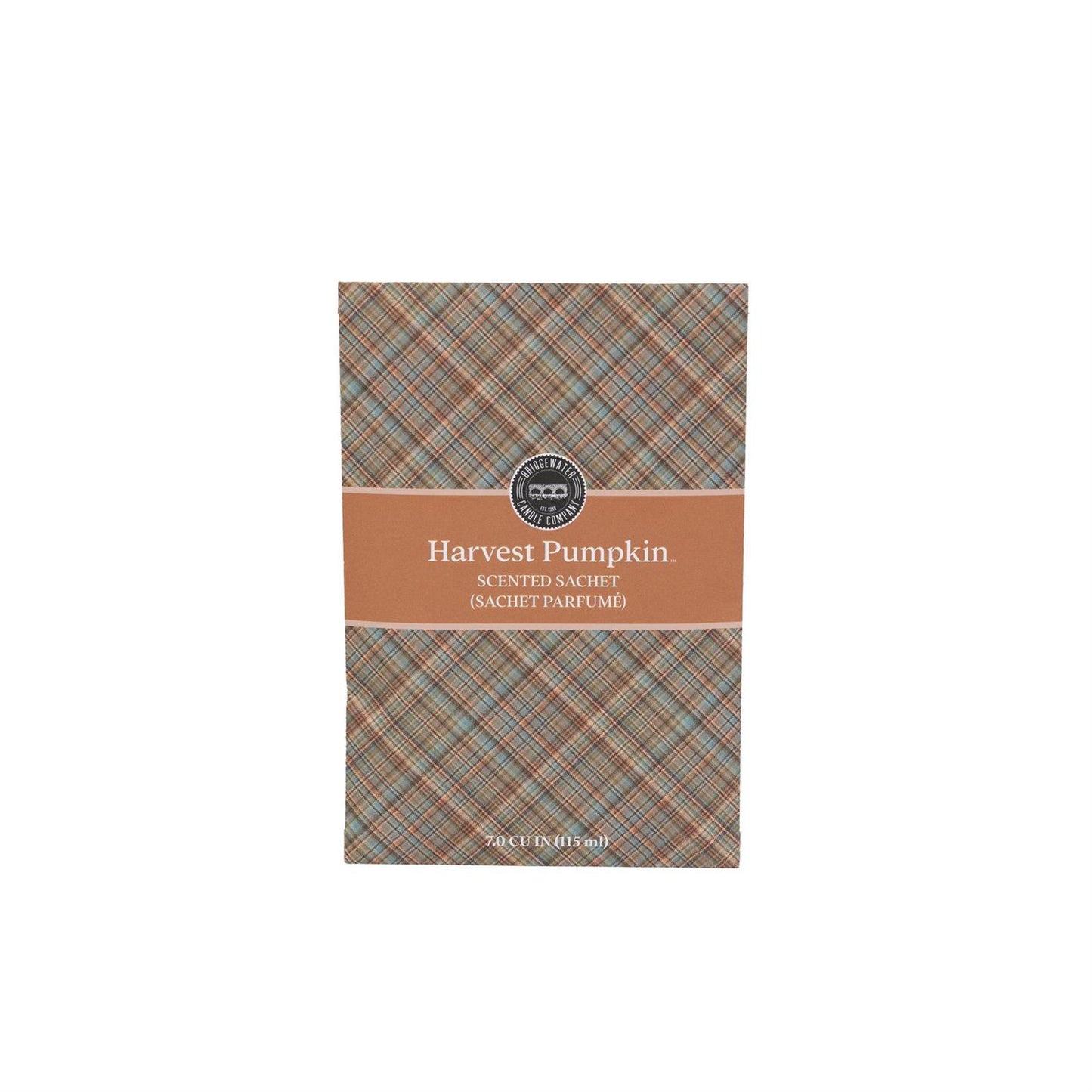 Plaid Sachet - Harvest Pumpkin