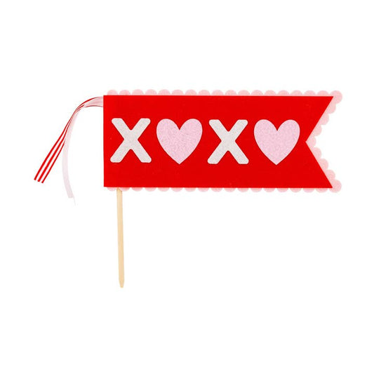 XOXO Felt Pennant