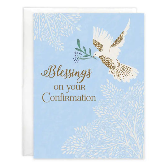 Greeting Card - Confirmation Dove