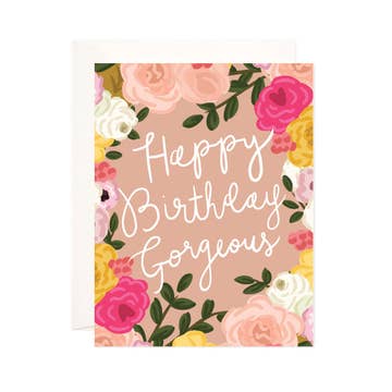 Gorgeous Floral Birthday Greeting Card