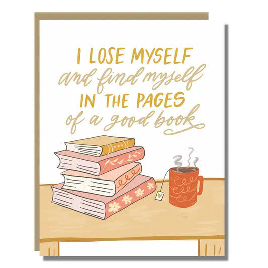 In A Book Card