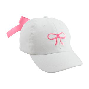 Baseball Hat - Embroidered - Bow