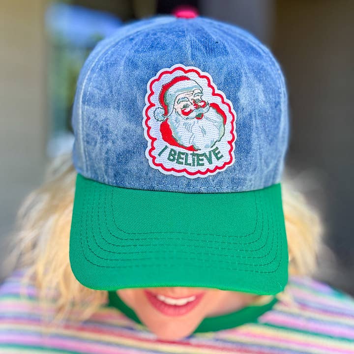 Baseball Hat - I Believe Santa