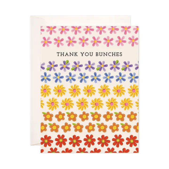 Thank You Bunches Greeting Card